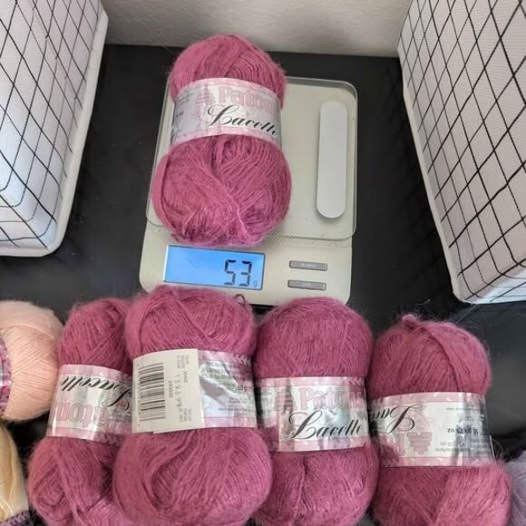 Pattons lacette mohair x 10 - Picture 1 of 2